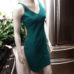 Zac Posen Snakeskin Jacquard Sleeveless Dress